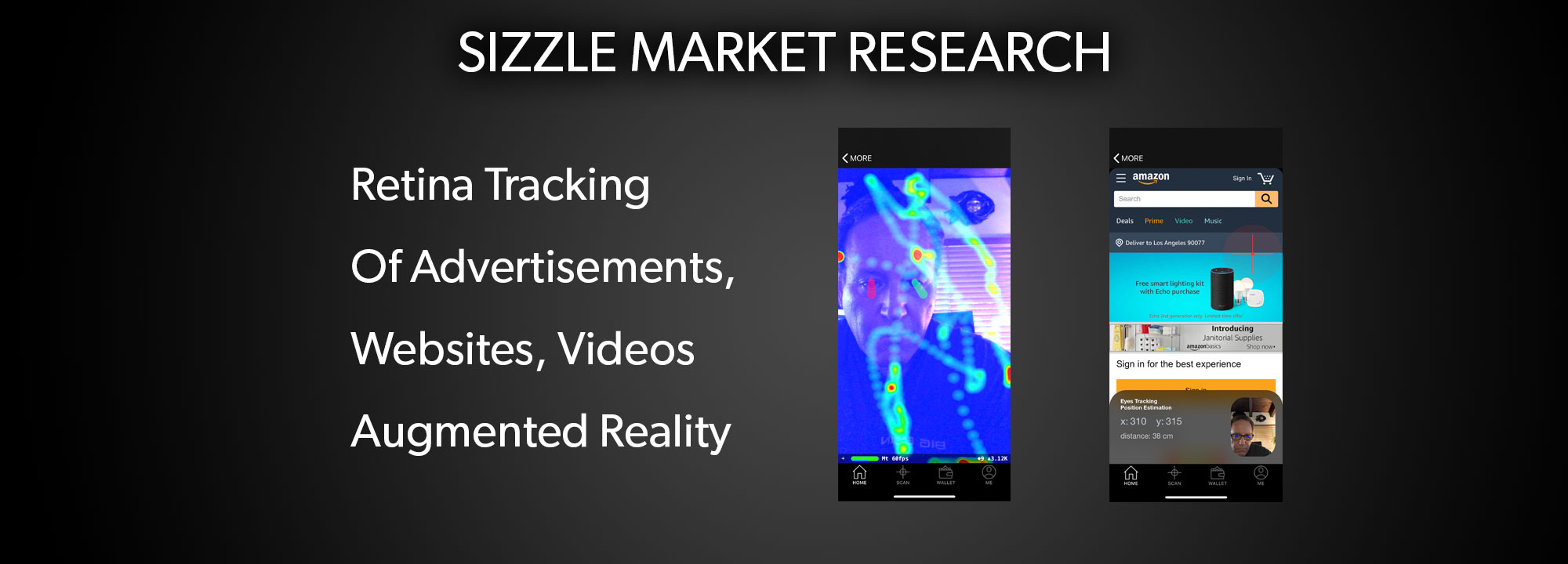 Sizzle Retina Scan Market Research System